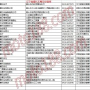 辽宁省摩托车整车经销商名录 (13)